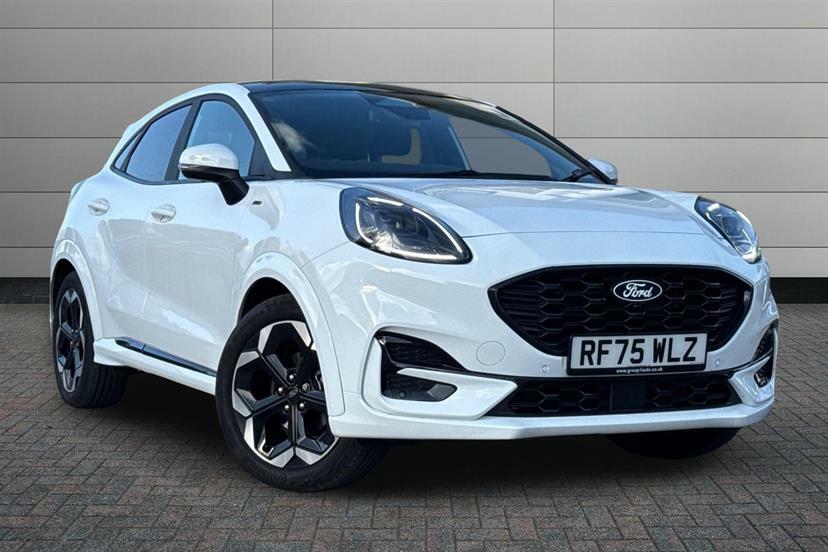 Ford Puma 1.0 Ecoboost Hybrid Mhev St-line X White