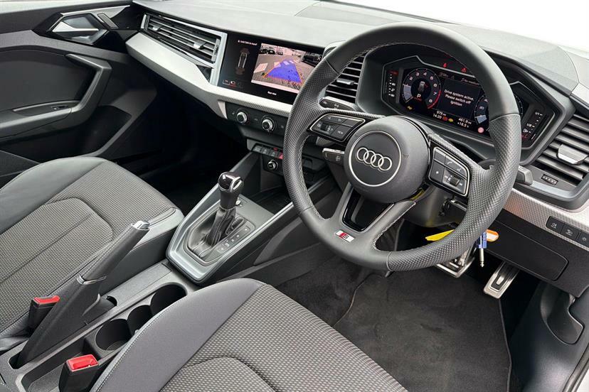 Audi A1 30 Tfsi S Line S Tronic KJ25MEV White #6