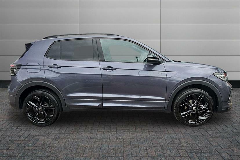 Volkswagen T-Cross 1.0 Tsi Black Edition KO25UGA Grey #4