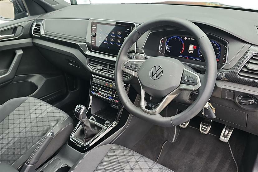 Volkswagen T-Cross 1.0 Tsi Black Edition KO25UGA Grey #6