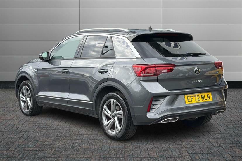 Volkswagen T-Roc 2.0 Tsi 4Motion R-line Dsg Grey #3