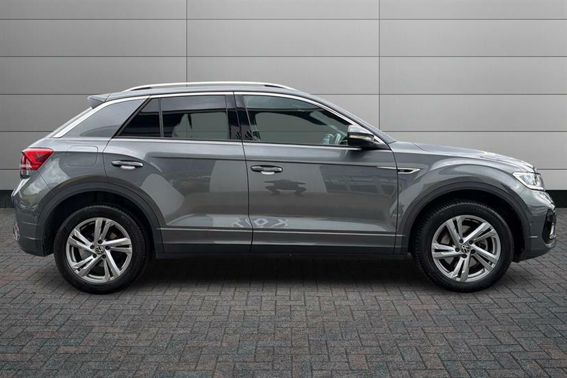 Volkswagen T-Roc 2.0 Tsi 4Motion R-line Dsg Grey #4