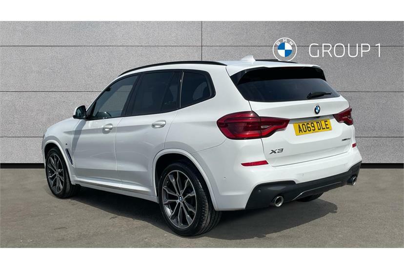 BMW X3 Xdrive20d M Sport Step AO69DLE White #2