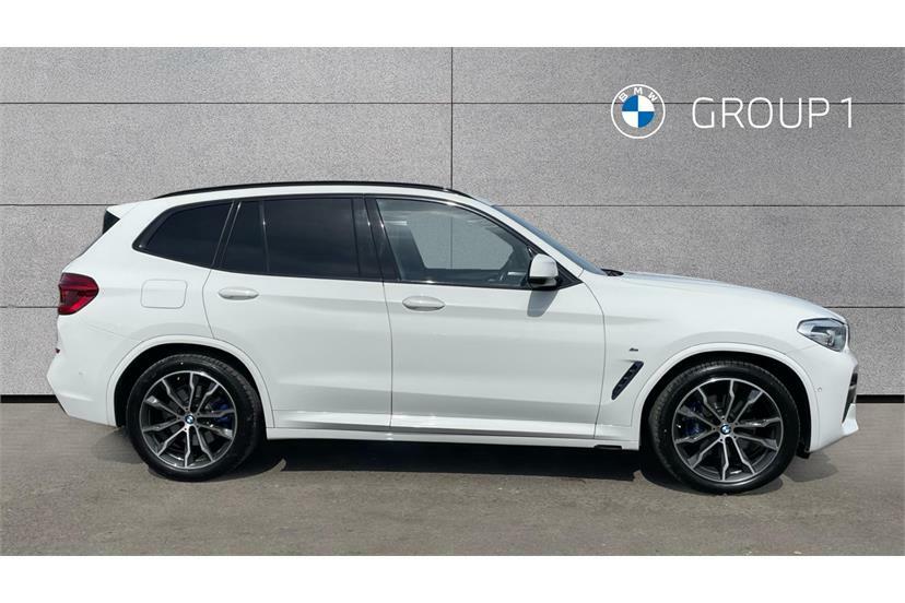 BMW X3 Xdrive20d M Sport Step AO69DLE White #3
