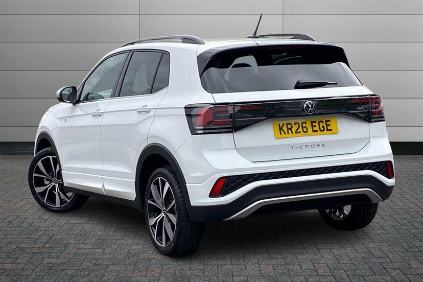 Volkswagen T-Cross 1.0 Tsi 115 R-line Dsg KR26EGE White #3