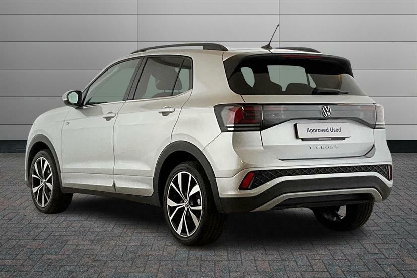 Volkswagen T-Cross 1.0 Tsi 115 R-line Dsg KP26LTV Silver #3