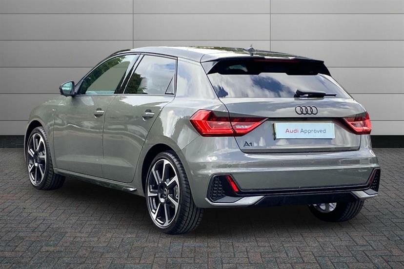 Audi A1 30 Tfsi Black Edition WU26EZL Grey #3