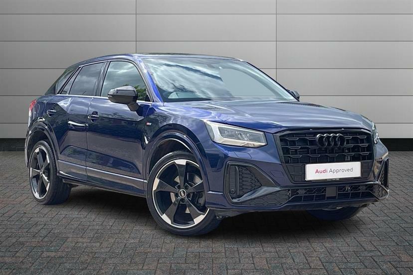 Audi Q2 35 Tfsi Black Edition S Tronic Tech Blue