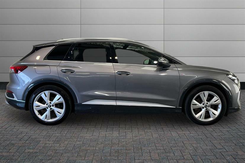 Audi Q4 E Tron 220Kw 50 Quattro 82Kwh S Line LP72FVK Grey #4