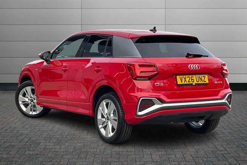 Audi Q2 35 Tfsi S Line S Tronic VX26UNZ Red #3
