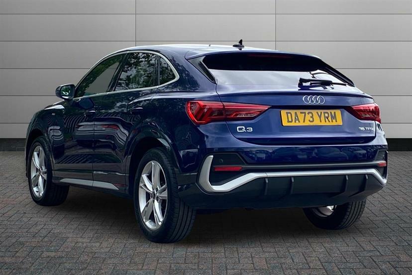 Audi Q3 35 Tfsi S Line S Tronic DA73YRM Blue #3