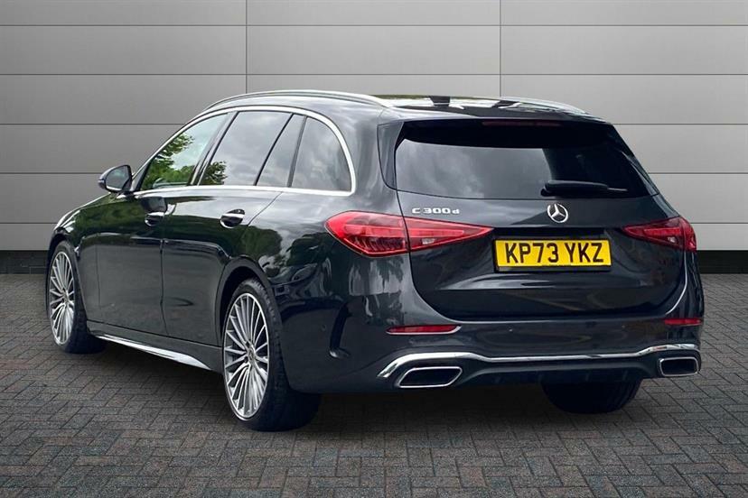 Mercedes-Benz C Class C300d Amg Line Premium 9G-tronic KP73YKZ Grey #2