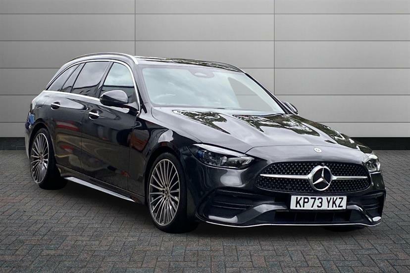Mercedes-Benz C Class C300d Amg Line Premium 9G-tronic Grey