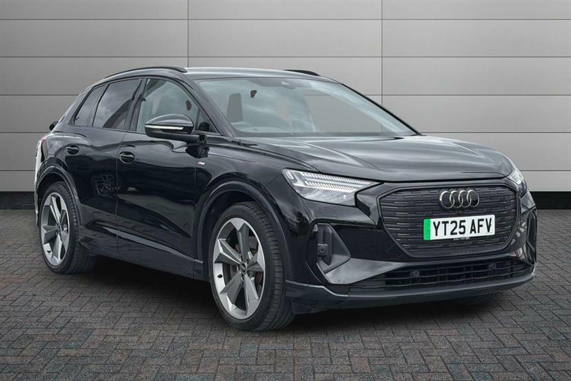 Audi Q4 E Tron 210Kw 45 82Kwh Black Edition Tech Pack Black