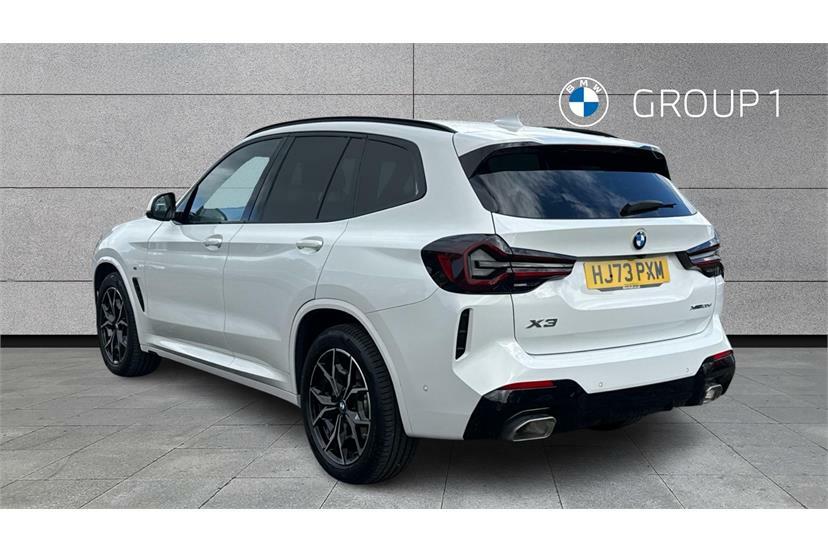 BMW X3 Xdrive20d Mht M Sport Step White #2