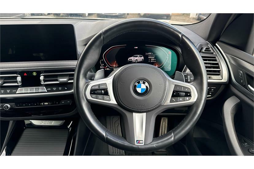 BMW X3 Xdrive20d Mht M Sport Step White #5