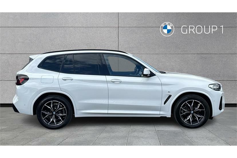 BMW X3 Xdrive20d Mht M Sport Step White #3