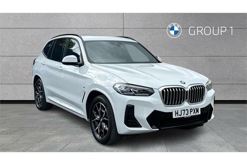 BMW X3 Xdrive20d Mht M Sport Step White