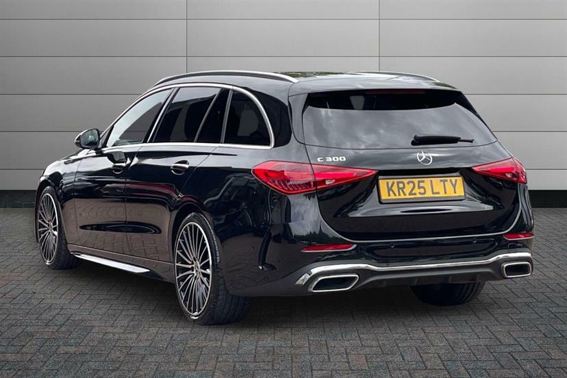 Mercedes-Benz C Class C300 Amg Line Premium Plus 9G-tronic KR25LTY Black #2