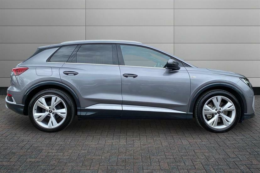 Audi Q4 E Tron 250Kw 55 Quattro 82Kwh S Line Leather DE75PCU Grey #4