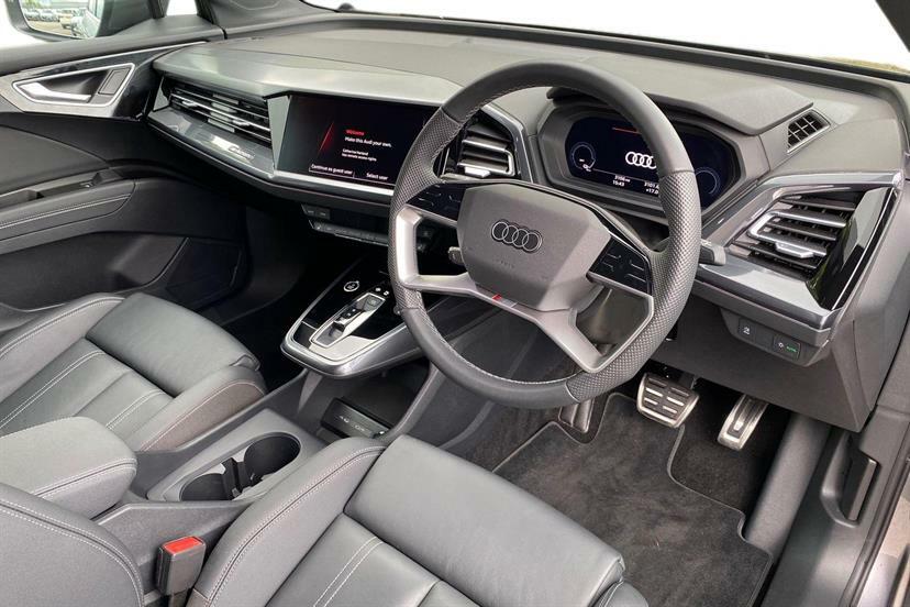 Audi Q4 E Tron 250Kw 55 Quattro 82Kwh S Line Leather DE75PCU Grey #6