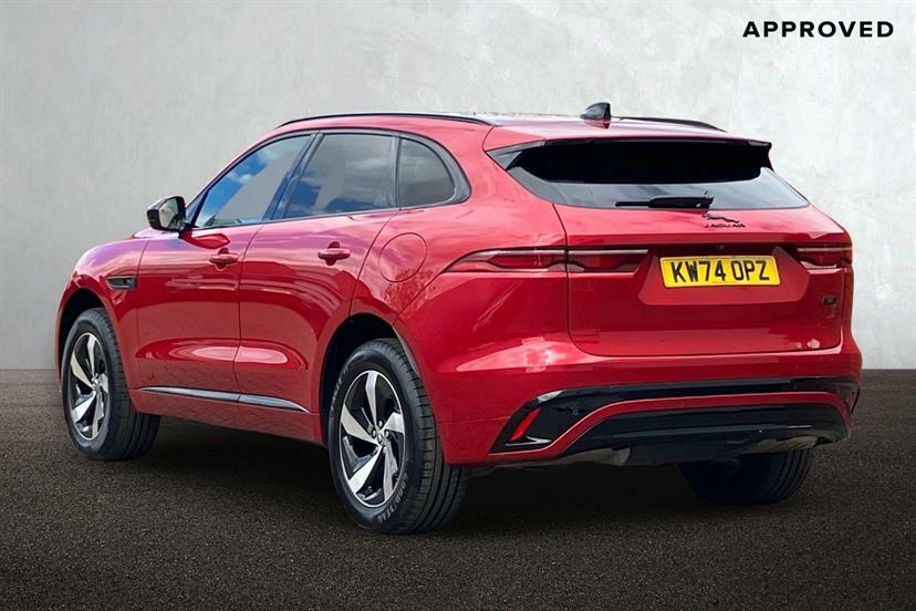 Jaguar F-Pace 2.0 P400e R-dynamic Hse Black 90Th Anniv KW74OPZ Red #2