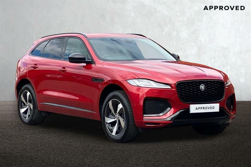 Jaguar F-Pace 2.0 P400e R-dynamic Hse Black 90Th Anniv Red