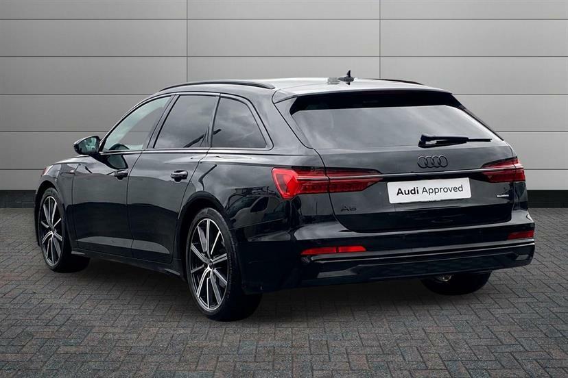 Audi A6 40 Tdi Quattro Black Edition S Tronic Tech EA75UUO Blue #3