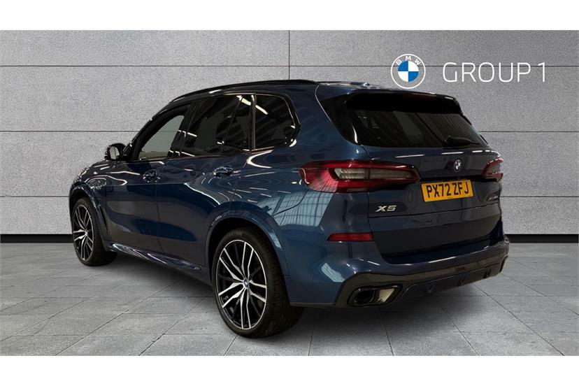 BMW X5 Xdrive45e M Sport PX72ZFJ Blue #2