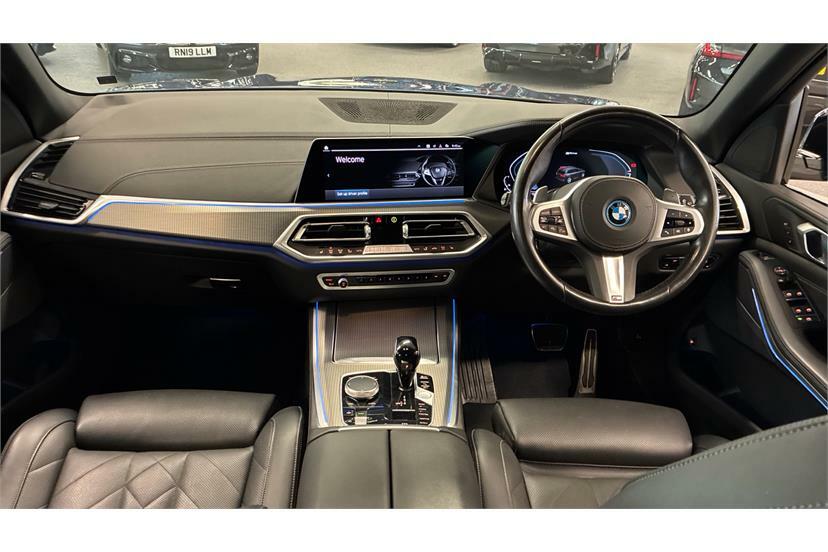BMW X5 Xdrive45e M Sport PX72ZFJ Blue #4