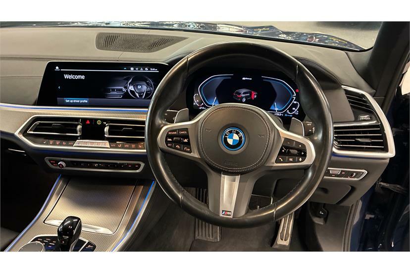 BMW X5 Xdrive45e M Sport PX72ZFJ Blue #5