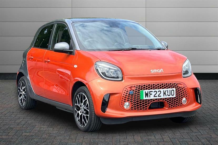 Smart Forfour 60Kw Eq Exclusive 17Kwh 22Kwch Orange