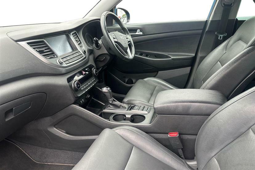 Hyundai Tucson 1.7 Crdi Blue Drive Sport Edition 2Wd Dct BD67FVO Blue #2
