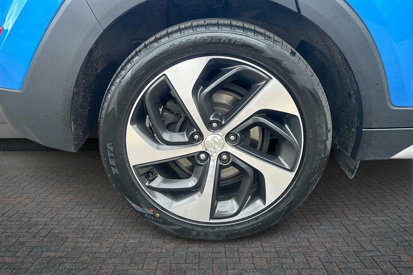 Hyundai Tucson 1.7 Crdi Blue Drive Sport Edition 2Wd Dct BD67FVO Blue #5