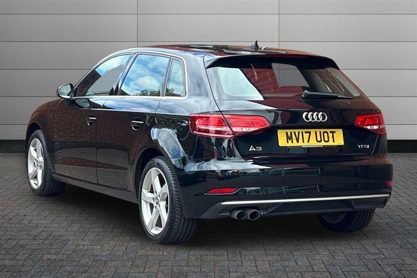 Audi A3 1.4 Tfsi Sport MV17UOT Black #3