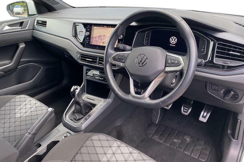 Volkswagen Polo 1.0 Tsi R-line WJ72OXM White #6