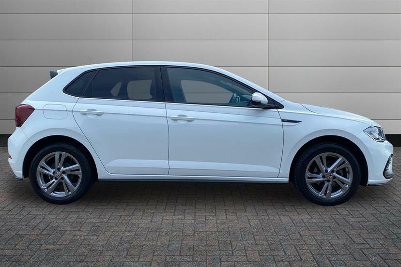 Volkswagen Polo 1.0 Tsi R-line WJ72OXM White #4