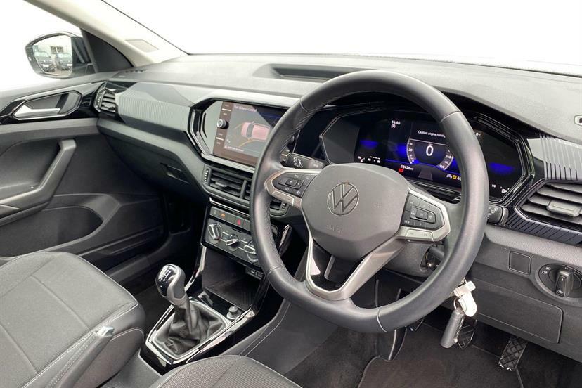 Volkswagen T-Cross 1.0 Tsi 110 Black Edition VA23OLP White #6