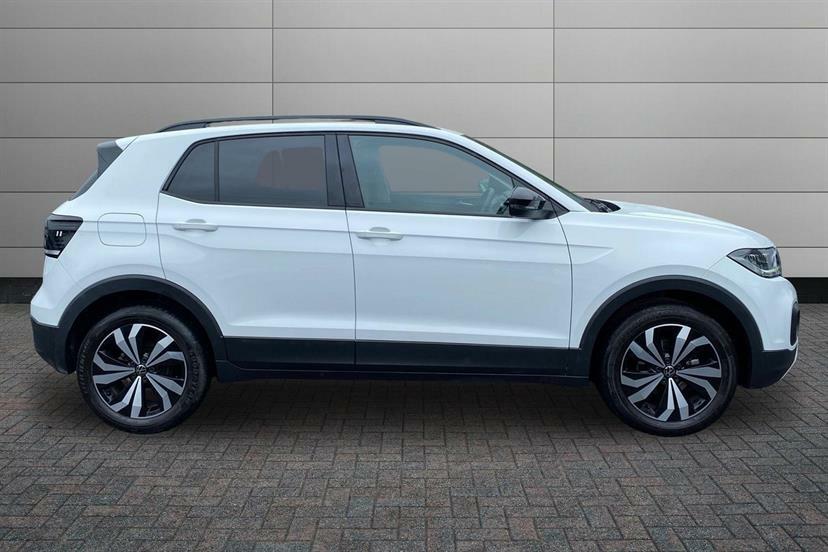 Volkswagen T-Cross 1.0 Tsi 110 Black Edition VA23OLP White #4