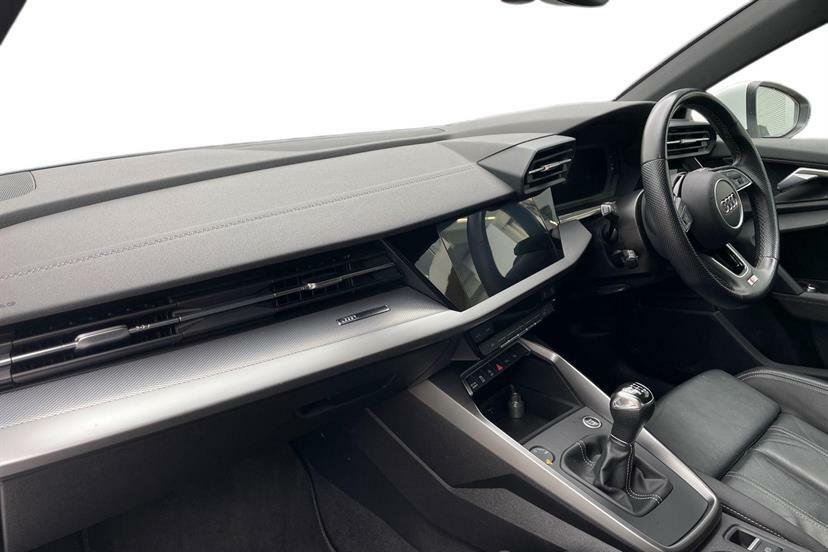 Audi A3 30 Tfsi S Line WP72EVL White #2