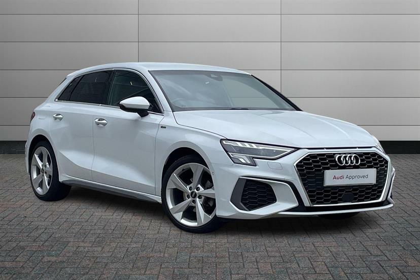 Audi A3 30 Tfsi S Line White