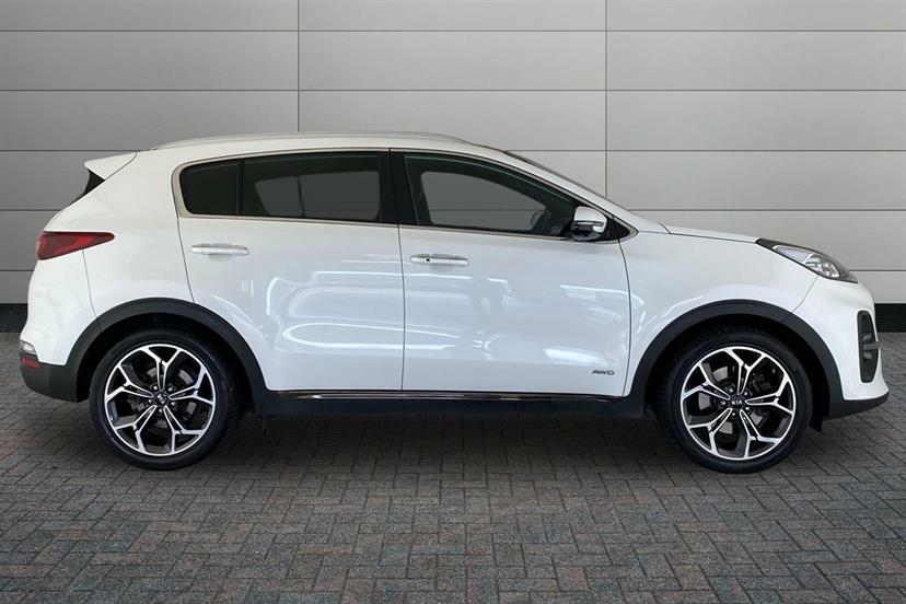 Kia Sportage 2.0 Crdi 48V Isg Gt-line S Dct Awd White #5