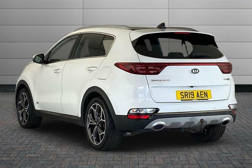 Kia Sportage 2.0 Crdi 48V Isg Gt-line S Dct Awd White #2