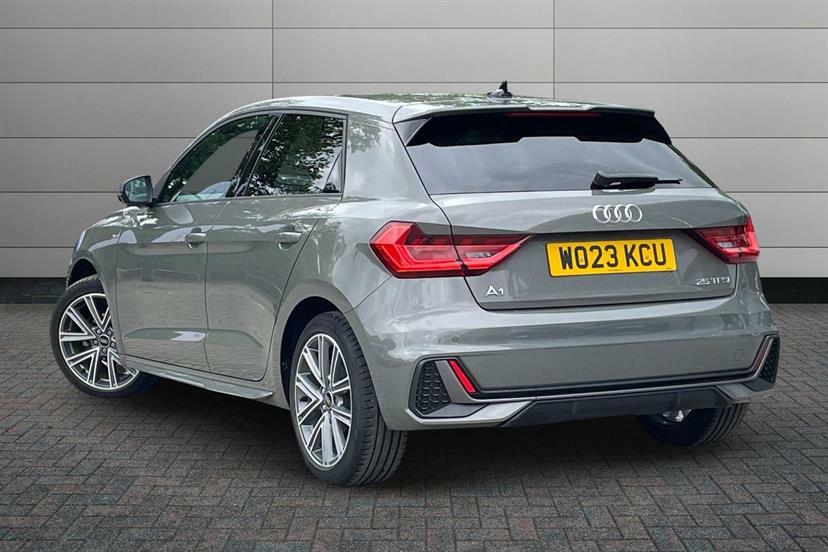 Audi A1 25 Tfsi S Line WO23KCU Grey #3