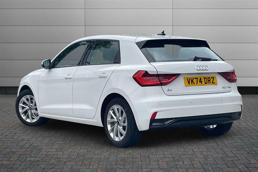 Audi A1 30 Tfsi Sport VK74DRZ White #3