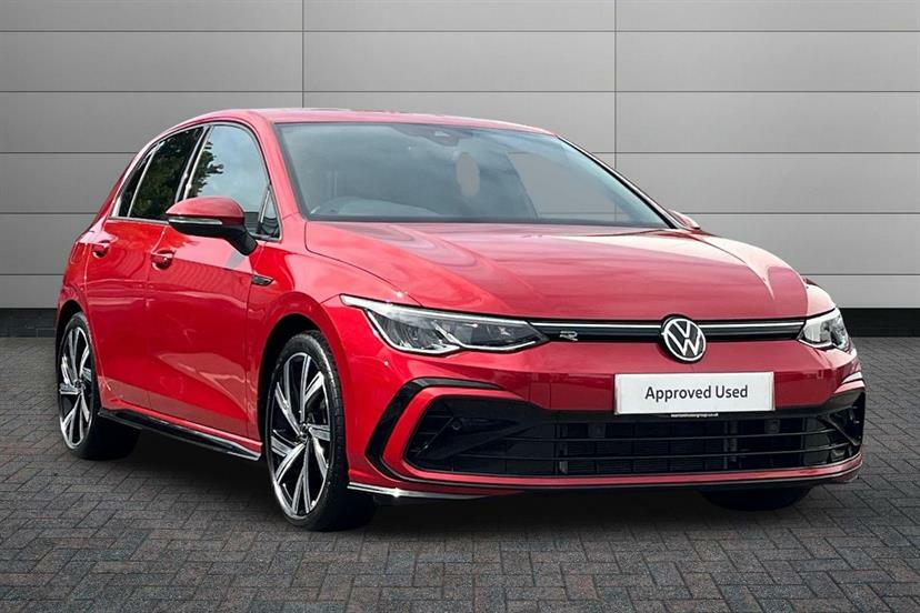 Volkswagen Golf 1.5 Etsi 150 R-line Dsg Red