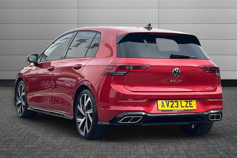 Volkswagen Golf 1.5 Etsi 150 R-line Dsg AV23LZE Red #3