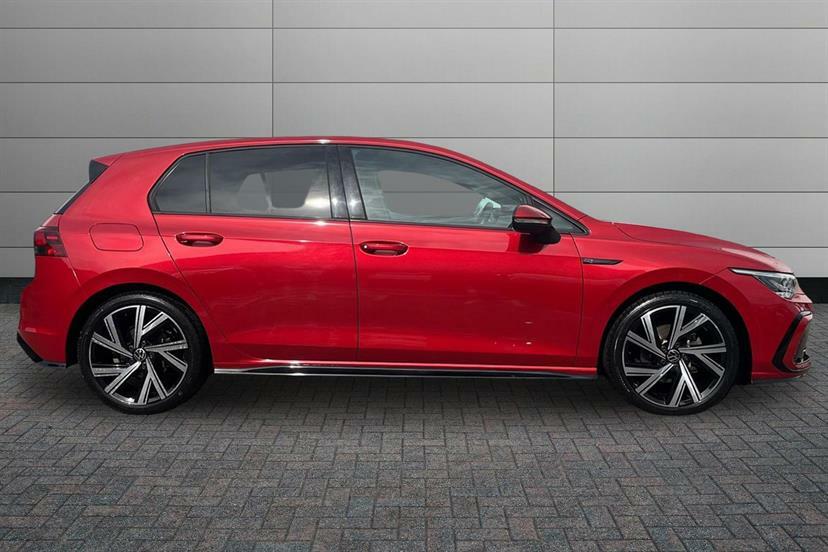 Volkswagen Golf 1.5 Etsi 150 R-line Dsg AV23LZE Red #4