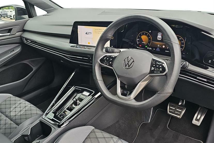 Volkswagen Golf 1.5 Etsi 150 R-line Dsg MW23OKO Black #6