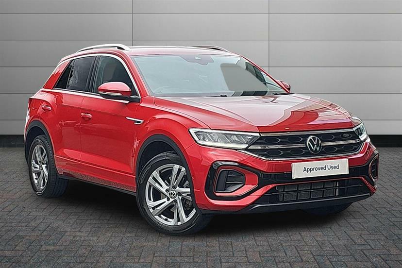 Volkswagen T-Roc 1.5 Tsi R-line Dsg Red